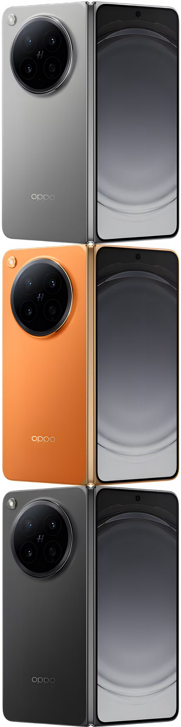 OPPO Find N6折叠机渲染图曝光 全新橙色配色+无痕铰链亮点拉满